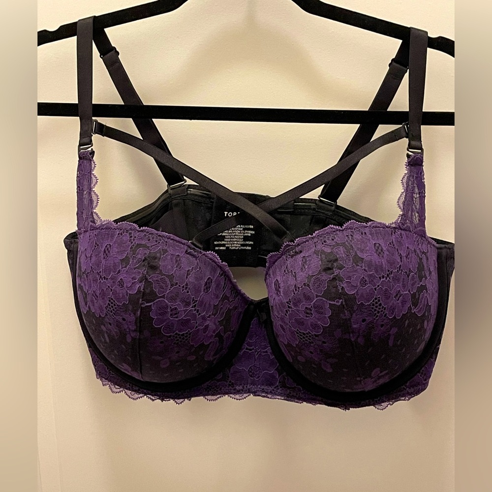 💜🖤Excellent Condition Torrid 40DD Bra 🖤💜